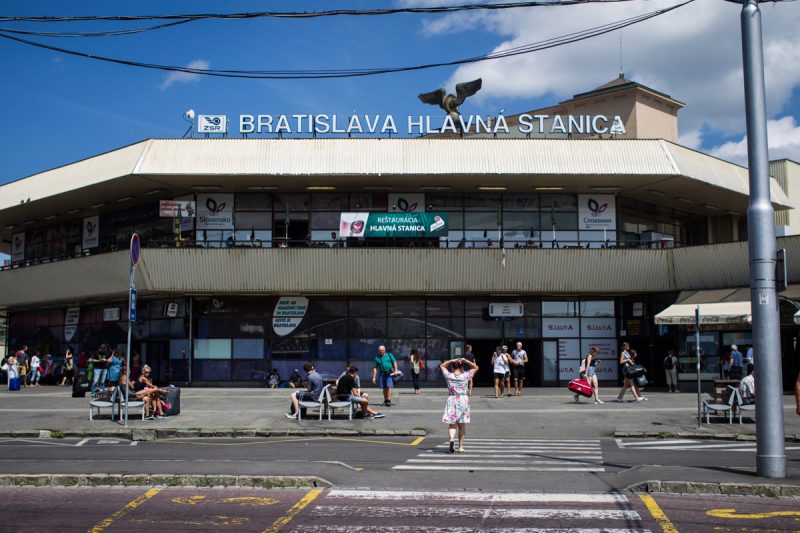 train station to hotel in Bratislava, private transfer