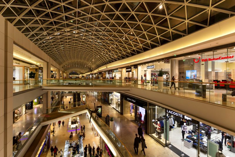 Eurovea shopping mall during Shopping in Bratislava