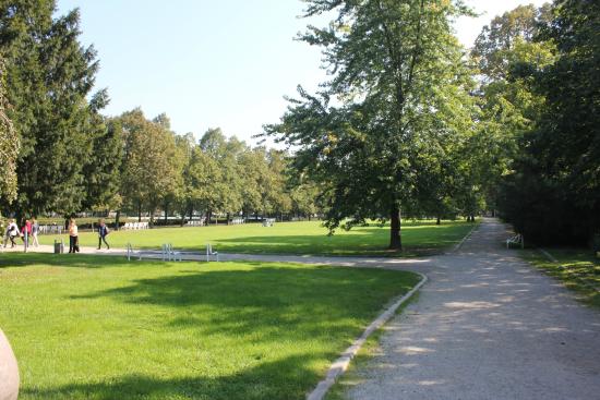 Running in Bratislava, Medical garden