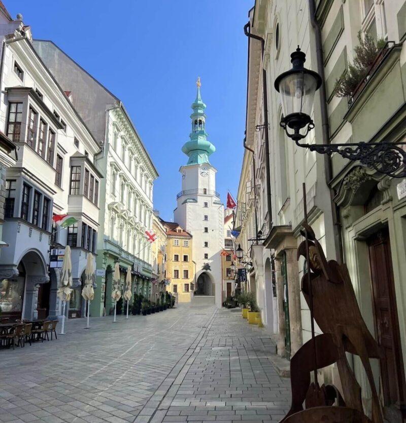 Bratislava walking tour St. Michaels Gate