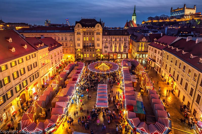 Christmas Market Tour Bratislava