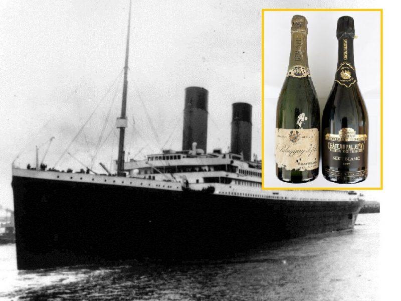 Wine Bratislava, Palugayu wino at Titanic