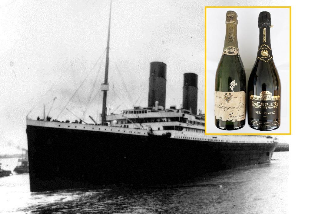 Wine Bratislava, Palugayu wino at Titanic