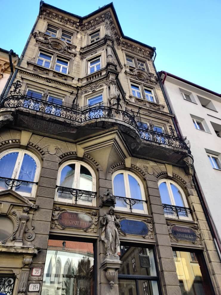 Salvator pharmacy Bratislava façade