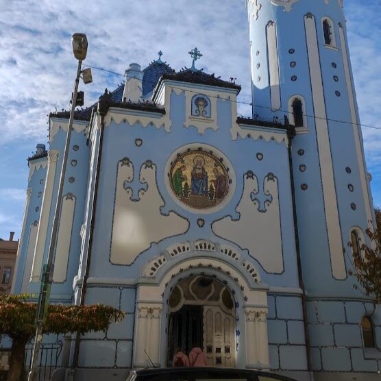 Explore the Blue Church of Bratislava, an Art Nouveau gem with a unique blue interior, rich history, and stunning architecture, built